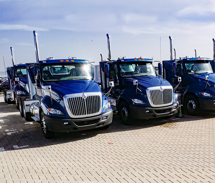 flota de camiones INTERNATIONAL