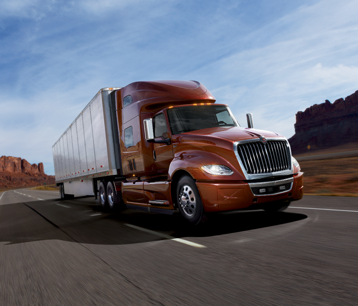 Camion en carretera