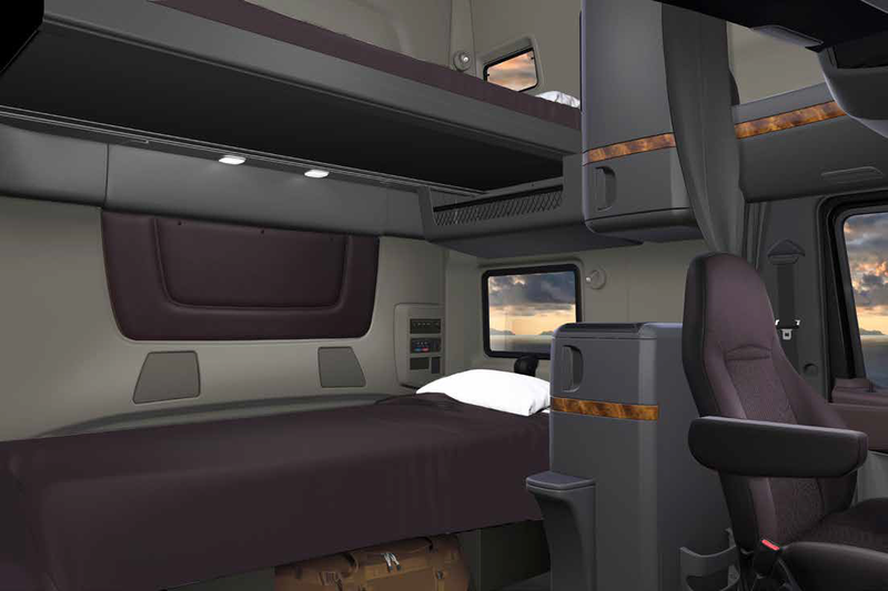 Cabina interior camion Serie LT