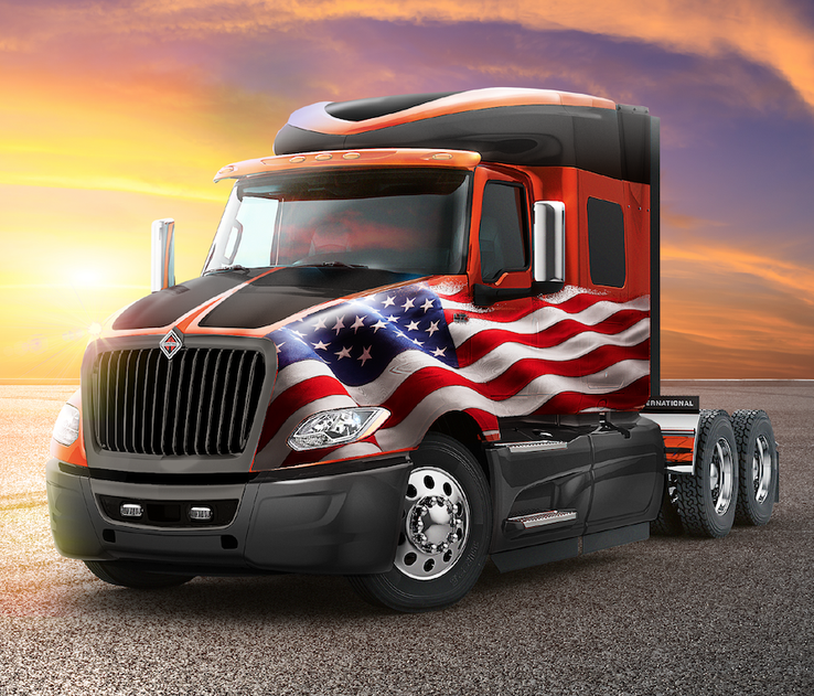 Trailer o Camión Estilo Americano