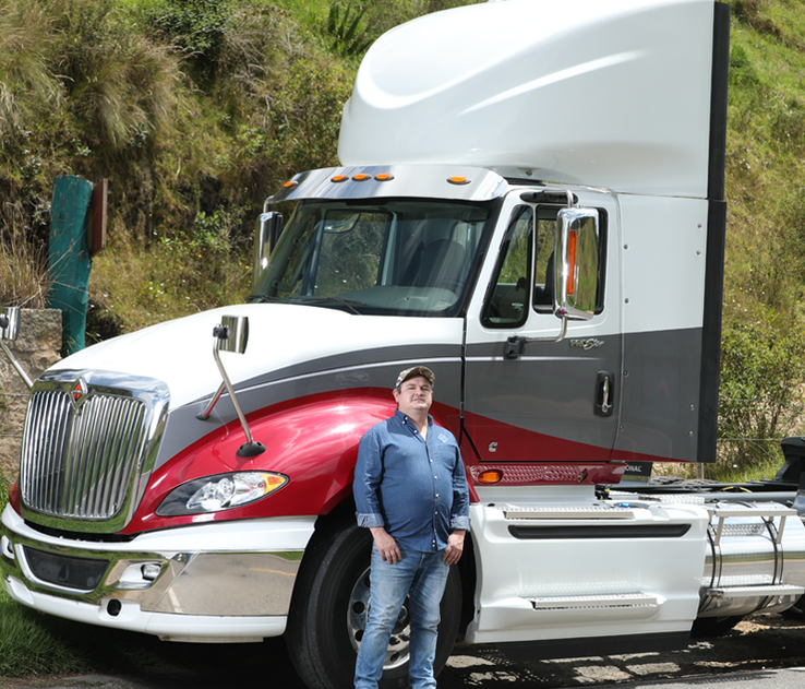 Juan Rueda en la carretera_