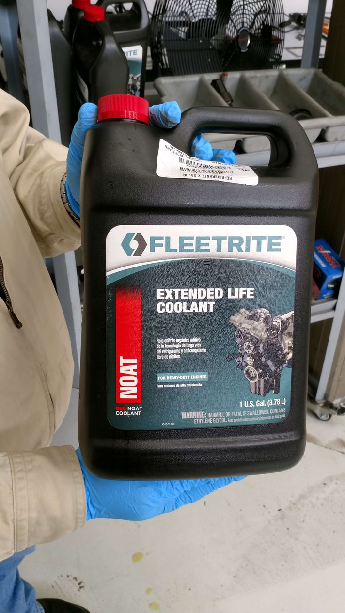 Refrigerante fleetrite extended life