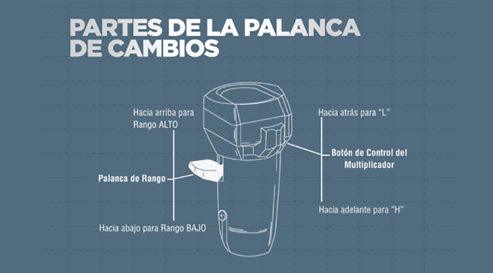 Partes de la palanca