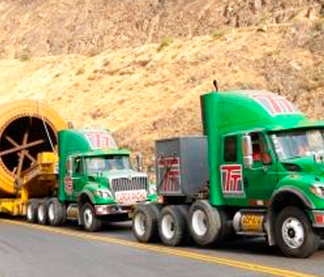 Camion en pendiente 1